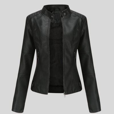 Giulia - Veste en cuir élégante pour femme