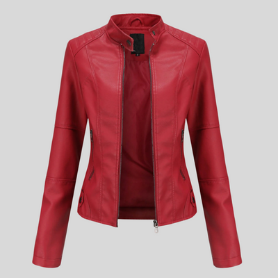 Giulia - Veste en cuir élégante pour femme
