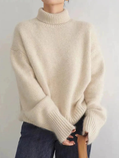 ANNA | Pull col roulé en laine