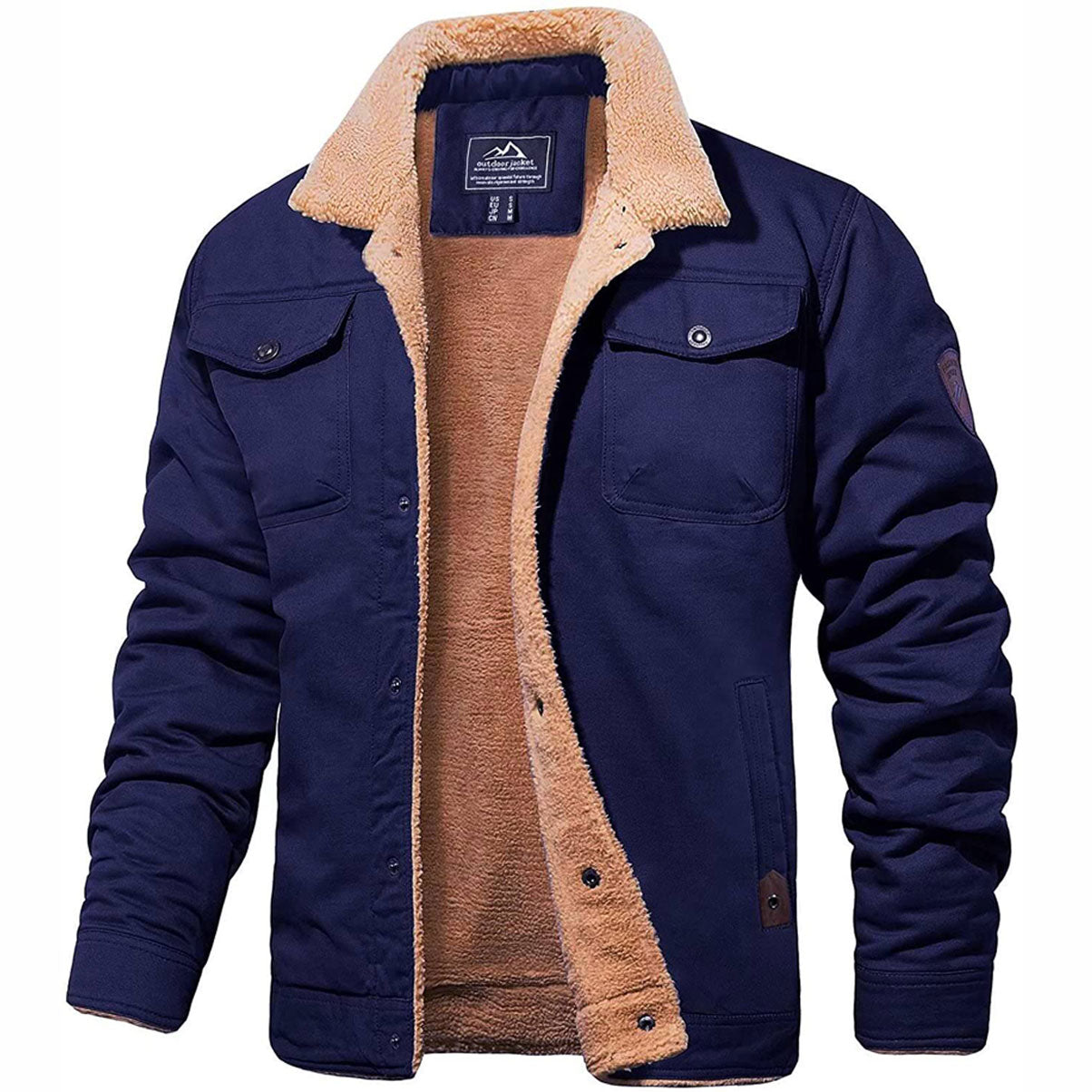 Kevin | Blouson aviateur en polaire