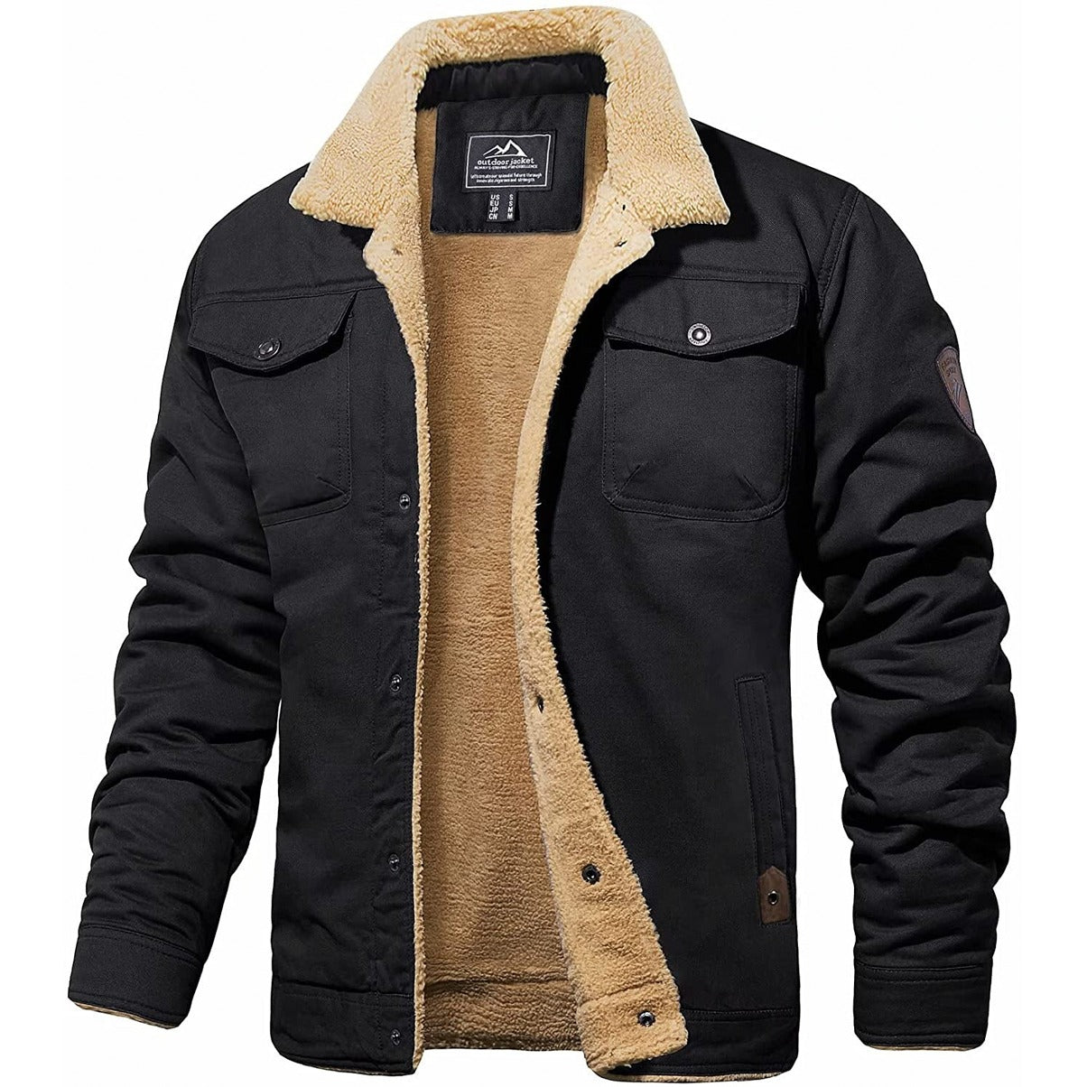Kevin | Blouson aviateur en polaire