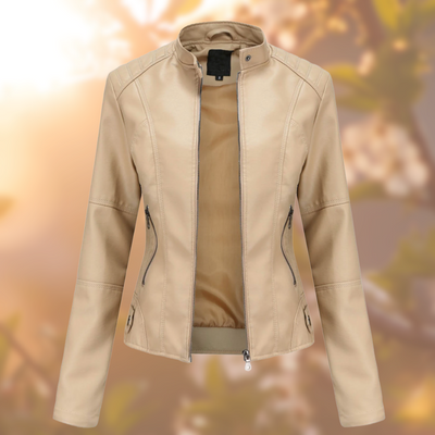 Giulia - Veste en cuir élégante pour femme