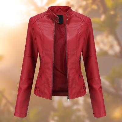 Giulia - Veste en cuir élégante pour femme