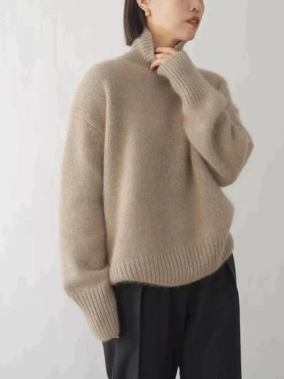 ANNA | Pull col roulé en laine