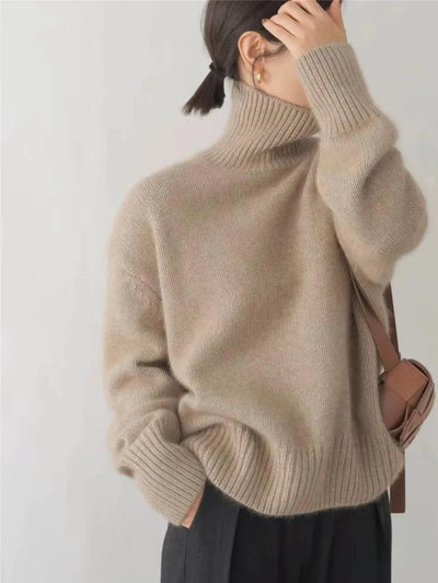 ANNA | Pull col roulé en laine