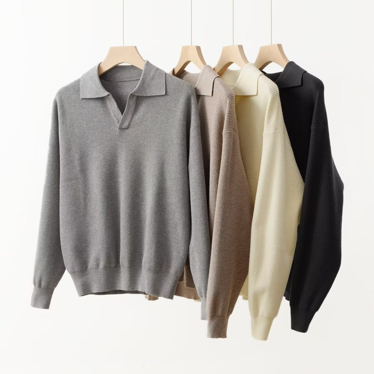 Lorenzo | Vitali Luxe Polo Sweater