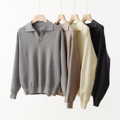 Lorenzo | Vitali Luxe Polo Sweater