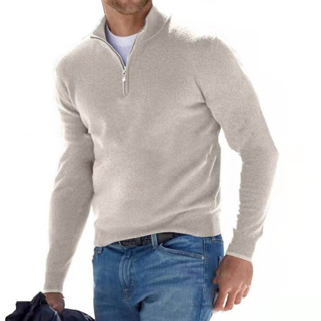 Kevin | Pull zippé élégant