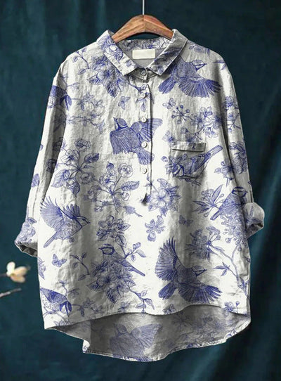 Laura™ | Chemisier classique à motif floral