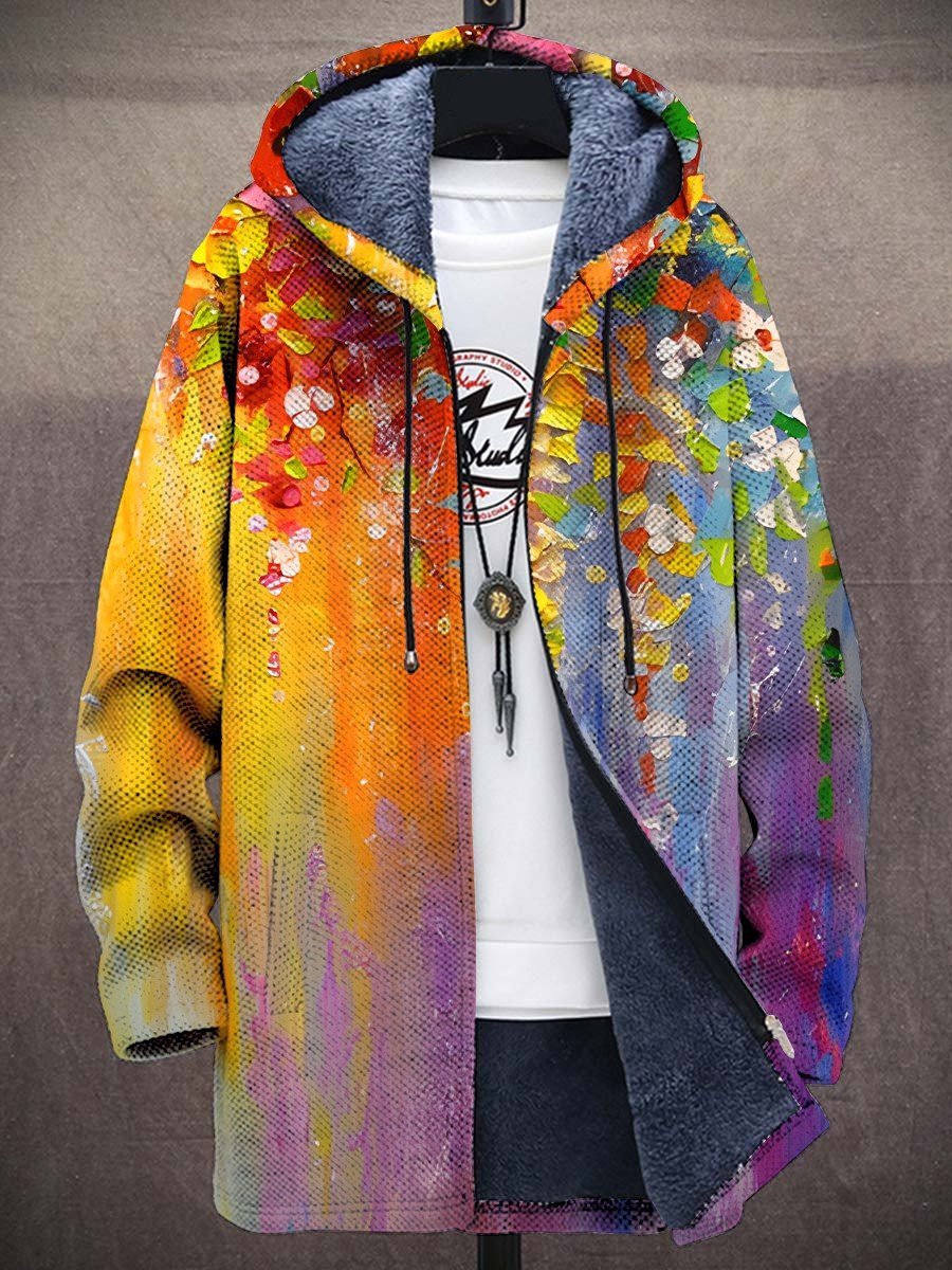 ZENA™ | Gilet avec imprimé artistique de luxe