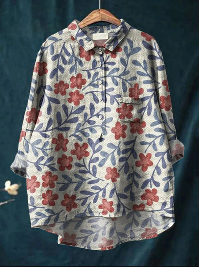 Laura™ | Chemisier classique à motif floral