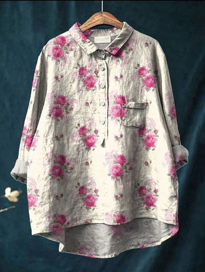 Laura™ | Chemisier classique à motif floral