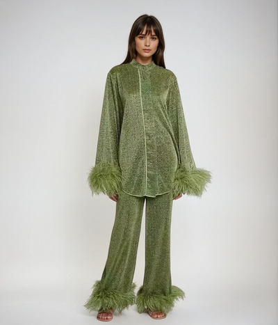 Élysée-Plume™ | Ensemble élégant de collier de plumes