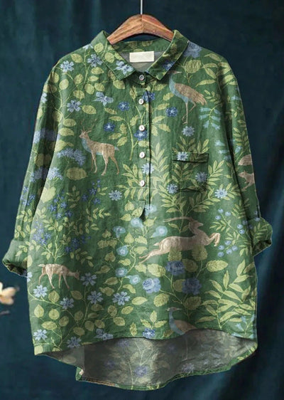Laura™ | Chemisier classique à motif floral