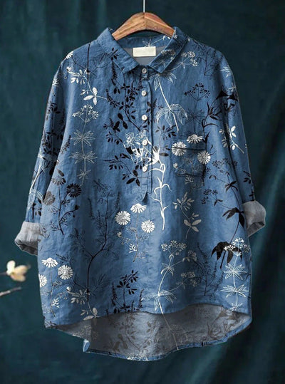 Laura™ | Chemisier classique à motif floral