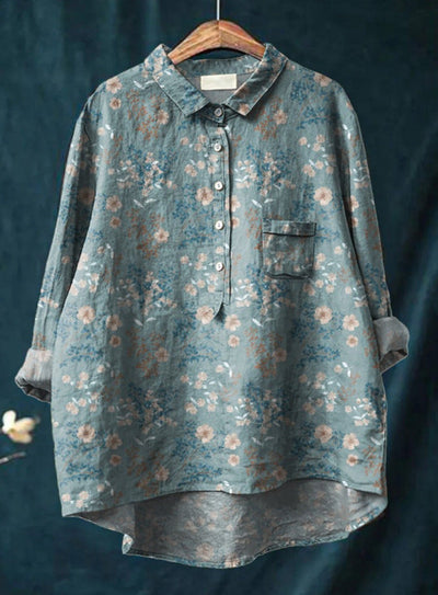 Laura™ | Chemisier classique à motif floral