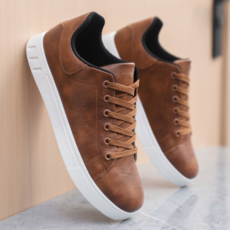 Massimo - Baskets en cuir