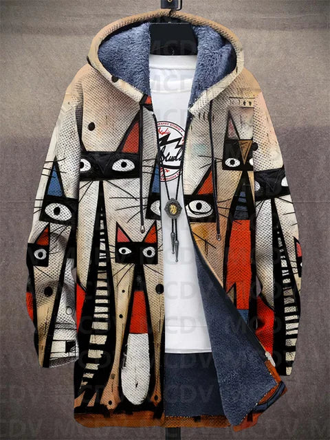 REVA™ | Gilet avec imprimé artistique de luxe