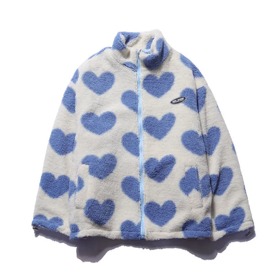 Bacia |Deluxe™️ Manteau double face en forme de cœur