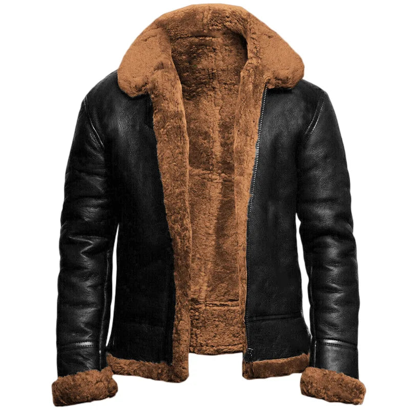 Jonas - Veste en cuir classique