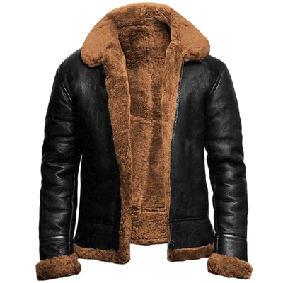 Jonas - Veste en cuir classique