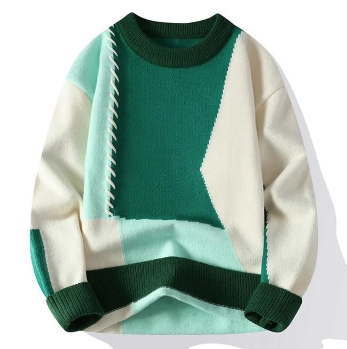 Leo™ | Handmade Patchwork Sweater 1+1 FREE