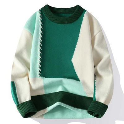 Leo™ | Handmade Patchwork Sweater 1+1 FREE