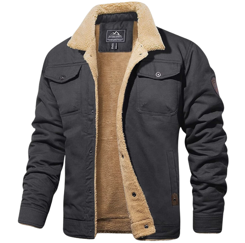 Kevin | Blouson aviateur en polaire