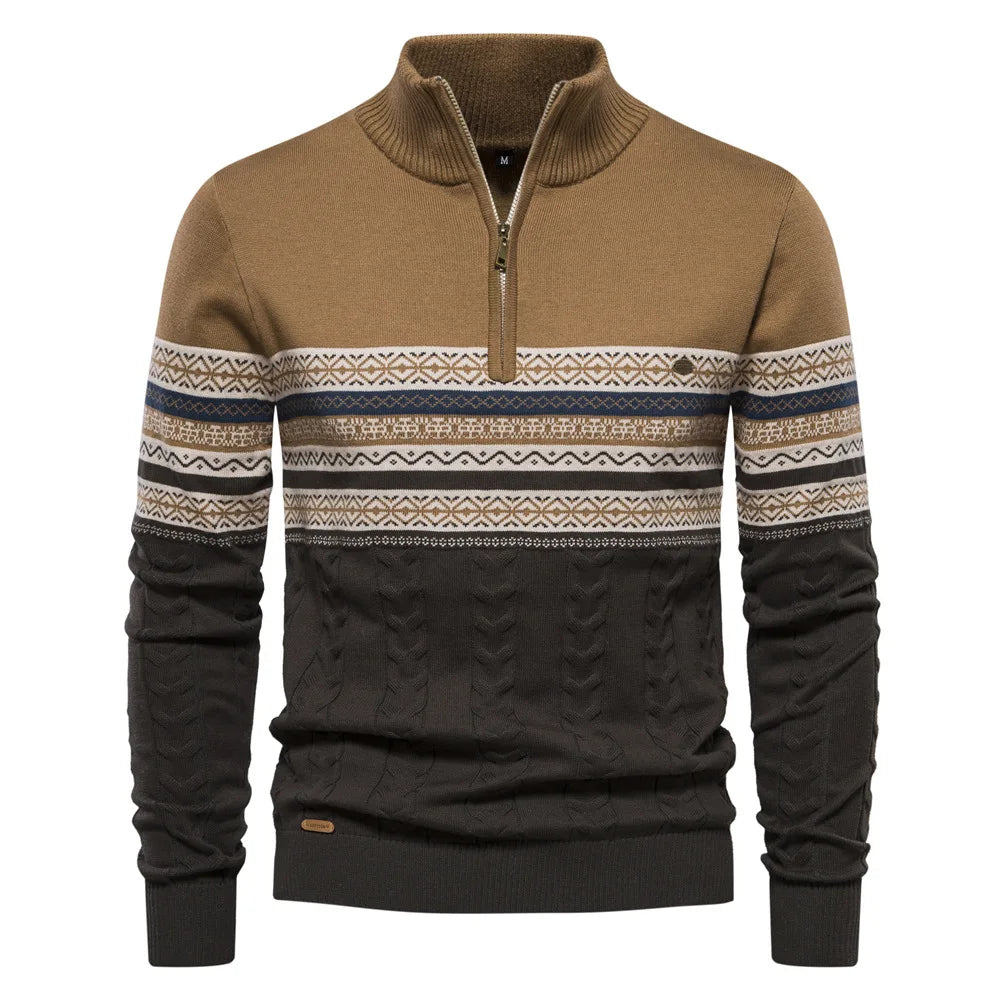 Valente™ | Pull d'hiver chaud avec fermeture éclair