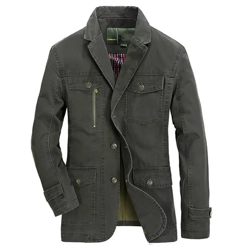 Smith | veste en toile de coton