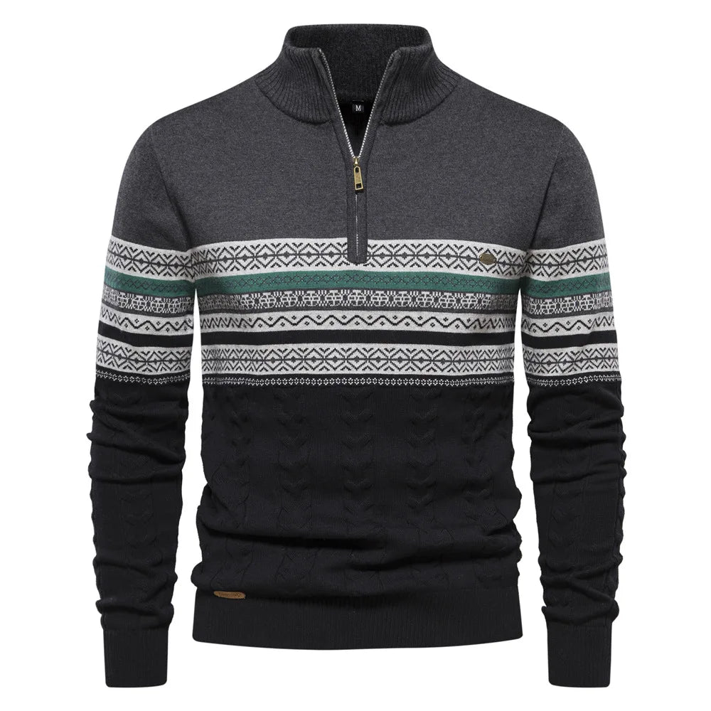 Valente™ | Pull d'hiver chaud avec fermeture éclair