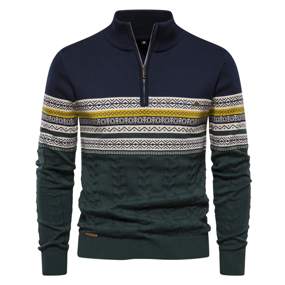 Valente™ | Pull d'hiver chaud avec fermeture éclair