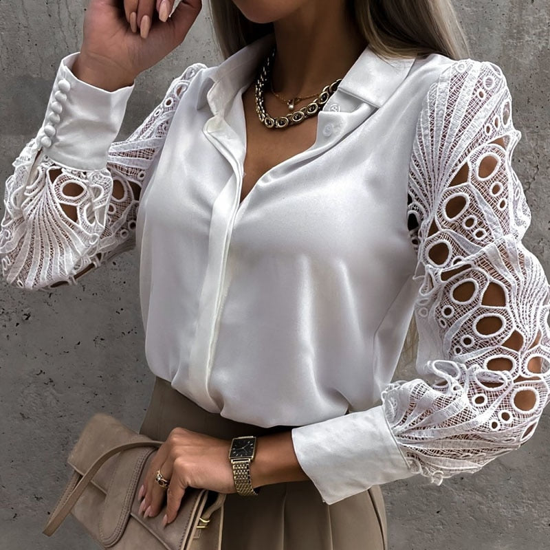 Abby | Hollow Out Blouse