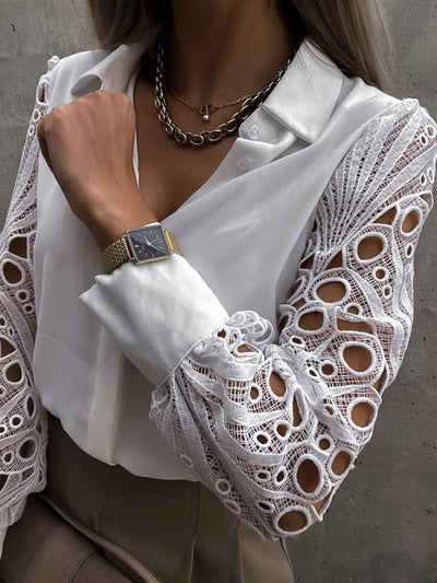 Abby | Hollow Out Blouse