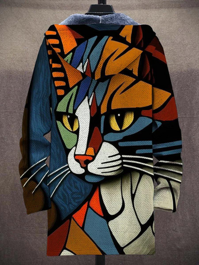KATO™ | Gilet avec imprimé artistique de luxe