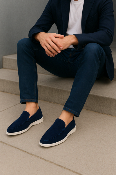 Florent | Chic Mocassins en daim