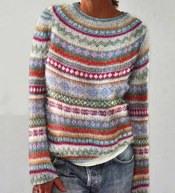 Ella™ - Pull rétro printanier 