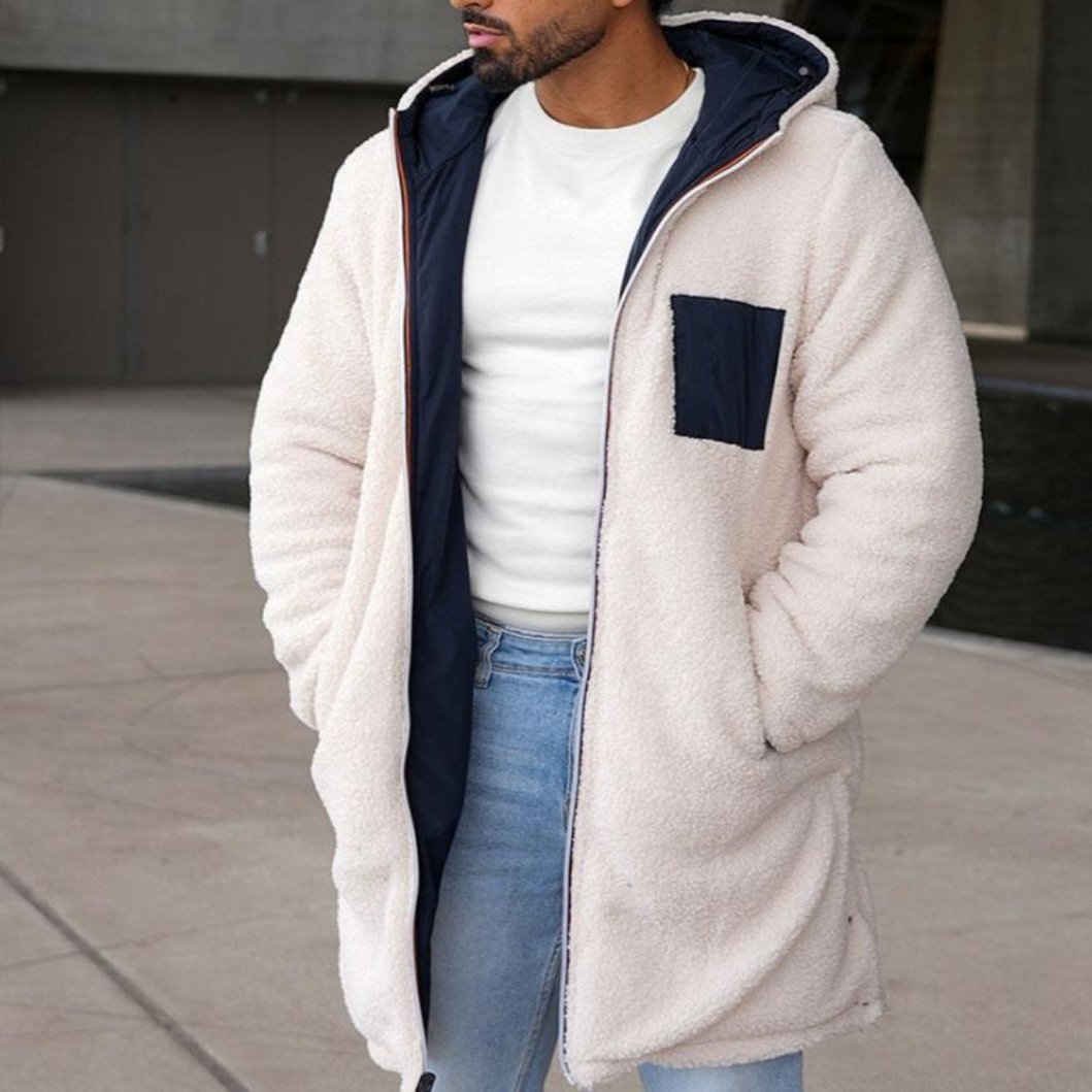 Sterling - Manteau réversible en sherpa