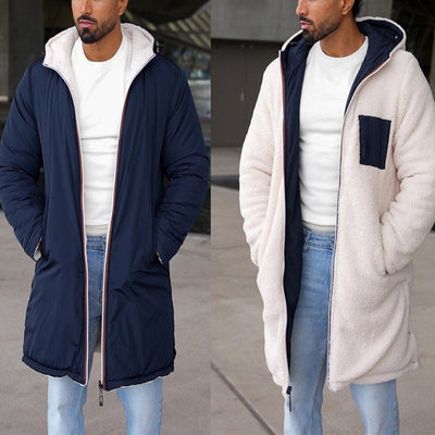 Sterling - Manteau réversible en sherpa