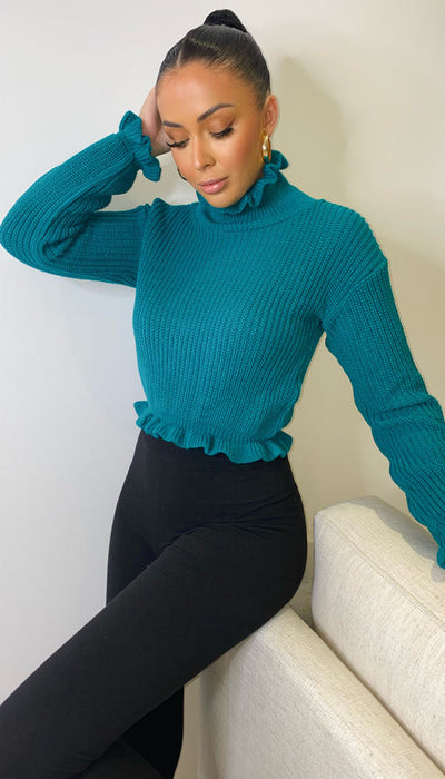 Nikki | Cropped Knitted Jumper