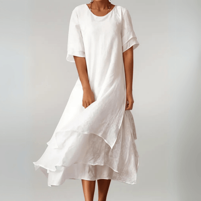 Isilde | Robe maxi en coton élégante