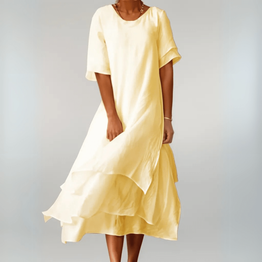 Isilde | Robe maxi en coton élégante