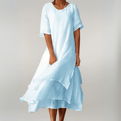 Isilde | Robe maxi en coton élégante