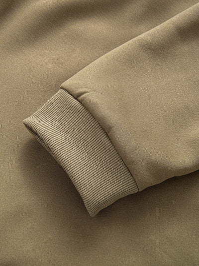Sweat à capuche zippé doublé en peluche
