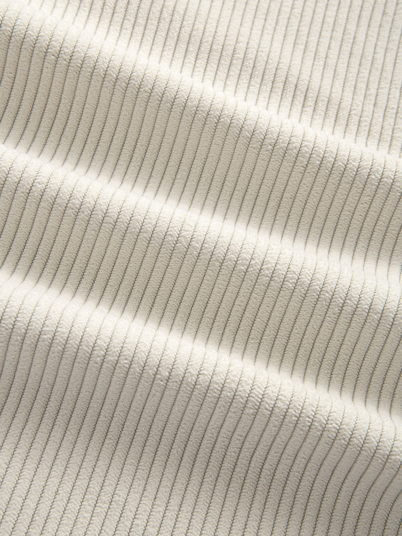 Chemise patchwork en velours côtelé