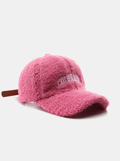 Colorado Embroidery Teddy Plush Baseball Cap