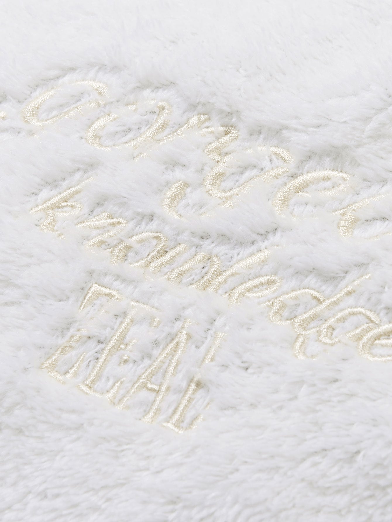 Manteau réversible en velours côtelé polaire Teddy