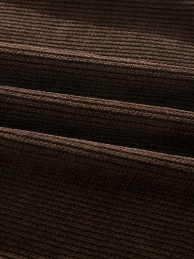 Straight Leg Corduroy Pants