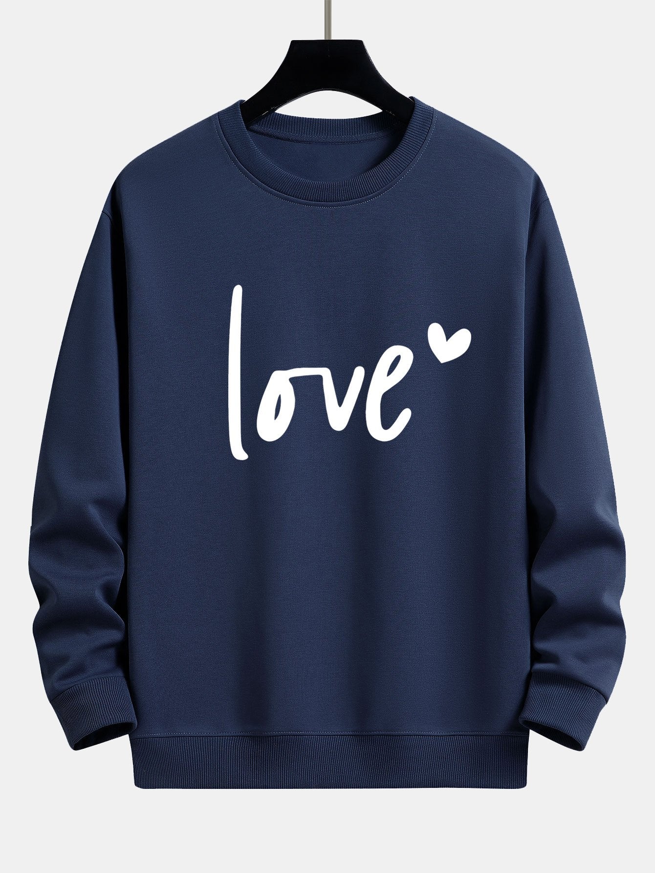 Love Print Relax Fit Sweatshirt