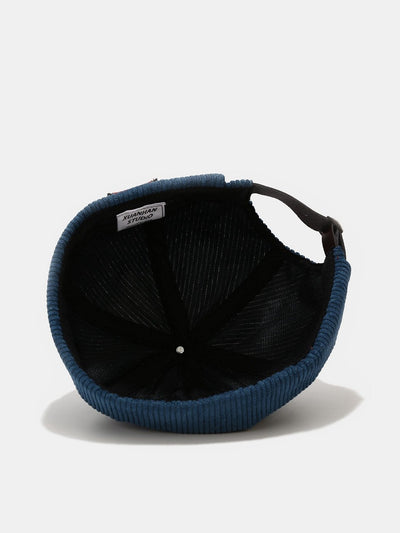 Chapeau sans bord en velours côtelé de style Harajuku japonais